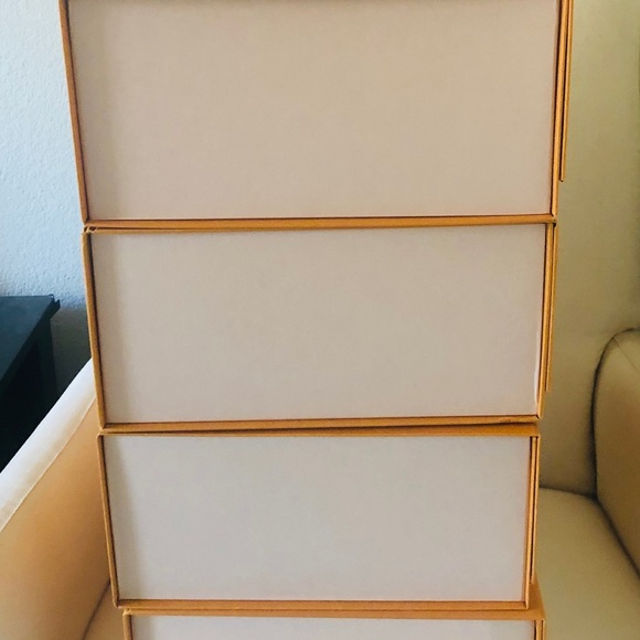 LOUIS VUITTON EMPTY BOXES 5 PIECES TOTAL